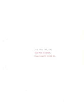 Liaison - United Nations [UN] Conference On Trade and Development [UNCTAD] - Correspondence - Vol...