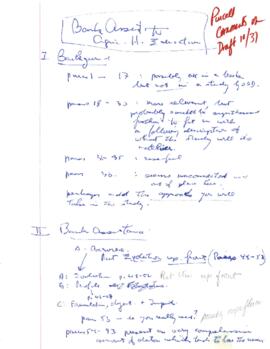 Agricultural Higher Education - Background Material on Special Study of the Effectiveness of Bank...