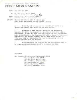 Water Supply and Urban Development Research Material - Europe, Middle East and North African Regi...