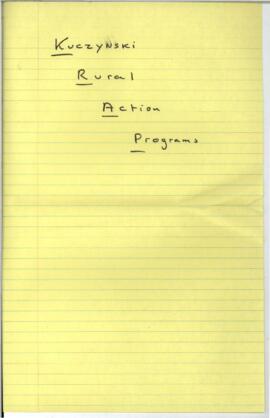 Pedro-Pablo Kuczynski Subject Files: Annual Meetings Speech [McNamara] - Correspondence and draft...