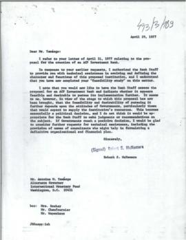 President's papers - Robert S. McNamara Chronological files - (outgoing) - Chrons 59