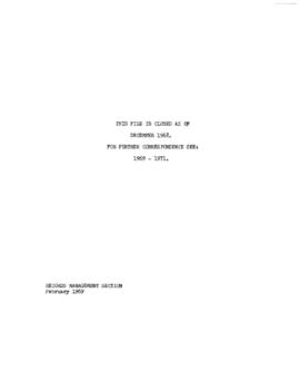 Kuwait Fund for Arab Economic Development - Finance Accounts - General - Correspondence - 1968