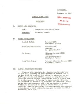 George D Woods - Twentieth Annual Meeting Briefing Papers, 1965 - Latin America