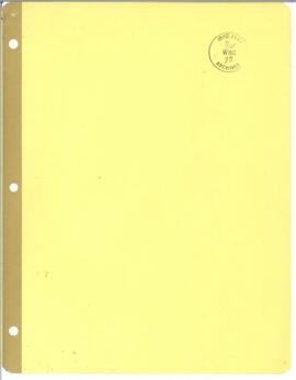 Dick, Malise C. - Articles and Speeches (1974)