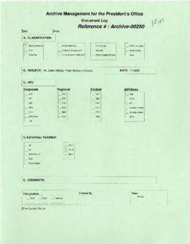 President Wolfensohn - Briefing Book for President's Meetings and Events - Mr Zlatko Matesa - Pri...