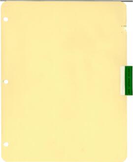 Contacts with member countries: African Development Bank - Correspondence 01