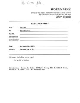 New York Office Subject Files - The Group of 77 - Journals - 1v