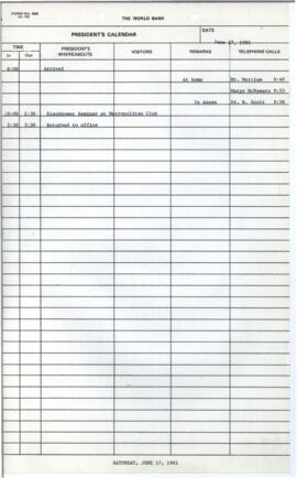 Daily schedules - Daily schedules 27