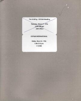 President Wolfensohn - Briefing Book for President's Meetings and Events - Oxfam International - ...