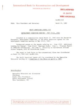 Development Committee - General - 1982