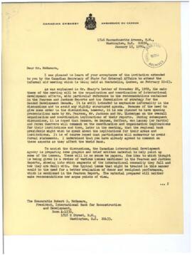 Montebello Conference, Febr. 22, 1970 - Correspondence 01