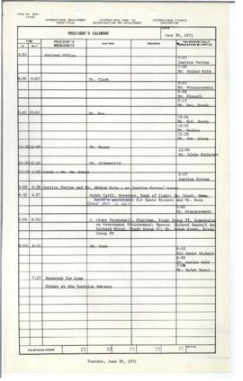 Daily schedules - Daily schedules 07