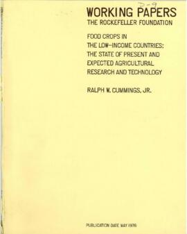 CGIAR - D-9 - Rockefeller Foundation - Documents 01