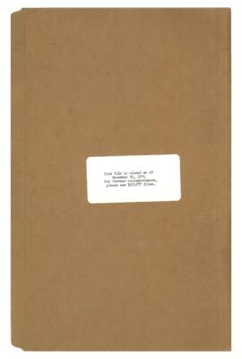 CGIAR - H-4 - International Soybean Resource Base (INTSOY) - Correspondence 72/74-01