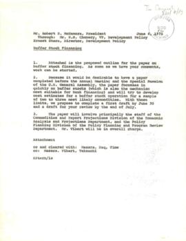 VPD - Director, Development Policy - McNamara File - May - June  1975 - Folder 4