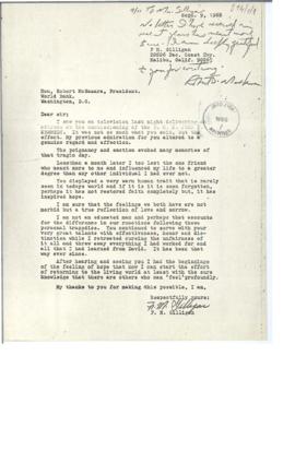 USS JFK Kennedy commissioning address - Correspondence 01