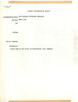Operational - Investments - Guarantee and Insurance - Correspondence - Volume 4