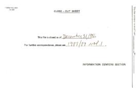 Operational Policy - Population, Health and Nutrition [PPHN] - General 1984 / 1986 - Volume 1