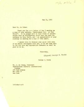 President George D. Woods - Correspondence - Volume 1 - 1963 - 1965