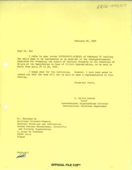External Relations International United Nations [ERIU] - United Nations Educational, Scientific a...