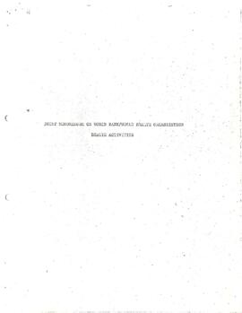 Liaison with International and other Organizations - WHO - Volume 4 - March 1976 - August 1980