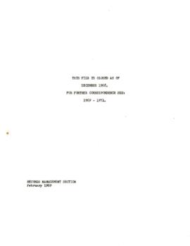Liaison - United Nations [UN] Conference On Trade and Development [UNCTAD] / General Agreement on...