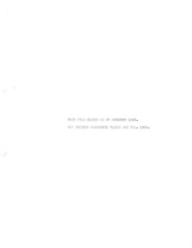 United Nations [UN] - Trusteeship Council - Correspondence - Volume 2