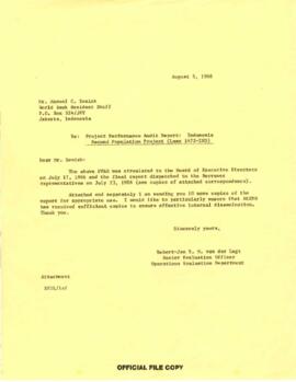 Indonesia - Second Population Project - PPAR Files - 1v