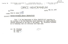 Economic Committee Papers - Ceylon - EC/O/67-50 - Economic Report - No Report Attached