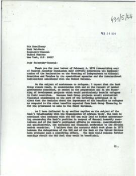 President's papers - Robert S. McNamara Chronological files - (outgoing) - Chrons 39