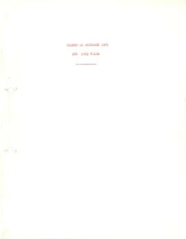 Liaison - United Nations [UN] - Economic and Social Council - 1961 - Correspondence - Volume 1