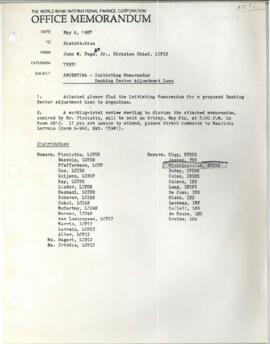 Loan Committee records - Argentina
