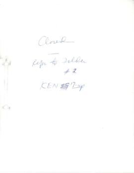 KENYA - Miscellaneous Correspondence - No. 1 - 16