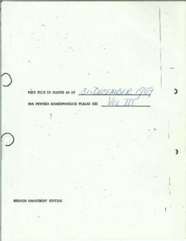Bank Administration and Policy - Development Banks - 1969 / 1971 General - Volume 2