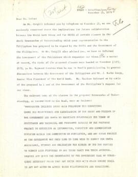 Liaison with International and other Organizations - UNFPA - Volume 3 - October 1972 - July 1974