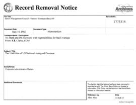 Senior Management Council - Memos - Correspondence 05