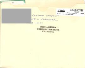 Iran - General - General Correspondence - Volume 1