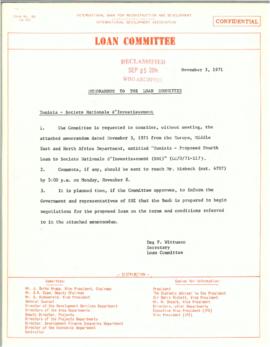 Loan Committee - 1971 - Volume 3