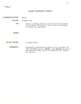 United States Government Agencies - President Foreign Economic Policy Commission - Clarence B. Ra...