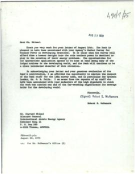 President's papers - Robert S. McNamara Chronological files - (outgoing) - Chrons 36