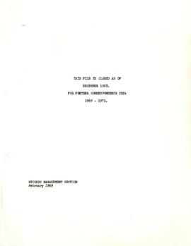 Operational - Investments - Guarantee and Insurance - Correspondence - Volume 10