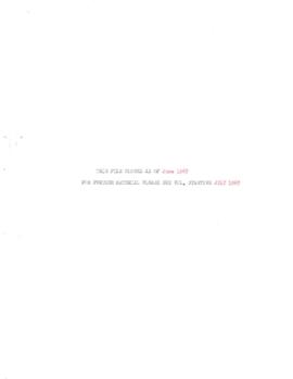 Organization - Economic Department - Progress Reports - Volume 2