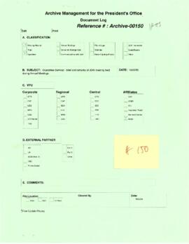 President Wolfensohn - Briefing Book for President's Meetings and Events - World Bank Guarantee S...