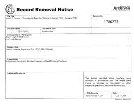Lewis T. Preston - Chronological Records - Volume 4 - January 1992 - February 1992