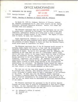 Contacts with member countries: Spain - Correspondence 02