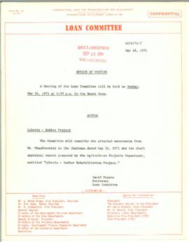 Loan Committee - 1971 - Volume 7