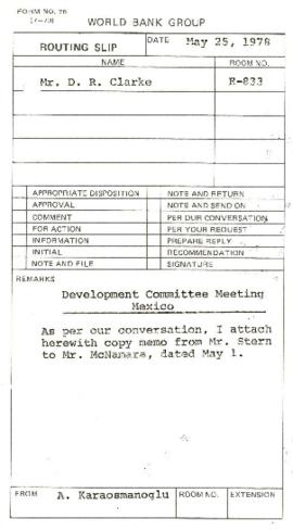 Development Committee - Meeting - April 1978 - Volume 02