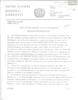 Irving Friedman UNCTAD Files: Supplementary Finance - Correspondence 04