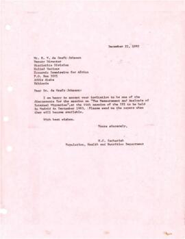 K.C. Zachariah - Chronological Records - June 1, 1982 - December 22, 1982