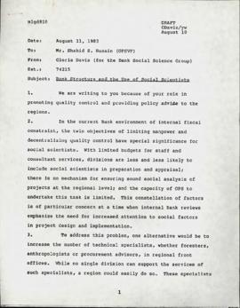 Gloria Davis - Subject files - History - Background Materials - 1980